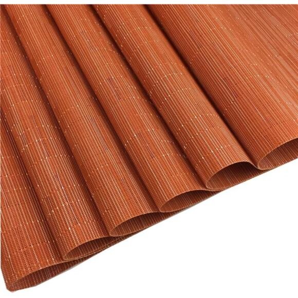 Placemats Set of 6 for Dining Table Heat-Resistant Washable Place Mats Woven - Picture 4 of 7